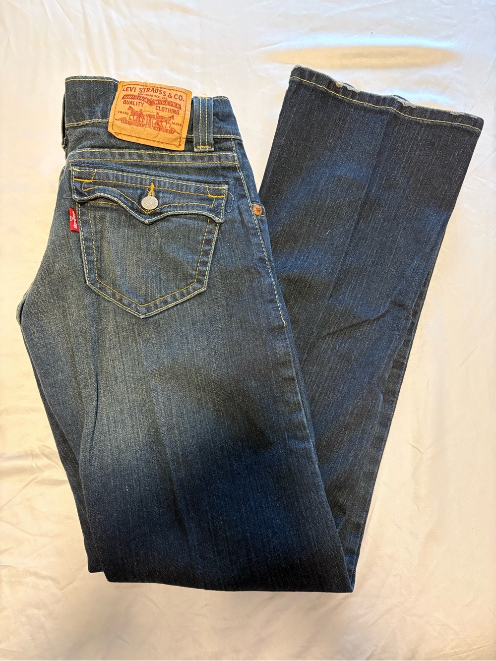 Levi's Women's Dark Indigo Boot Cut Jeans